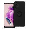 Silicone RING 3v1 pouzdro / kryt pro Xiaomi RedMi NOTE 12S, černá