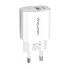 Wozinsky WGWCW nabíječka USB-A + USB-C PD / 20W / bílá