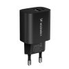 Wozinsky WGWCB nabíječka USB-A + USB-C PD / 20W / černá