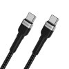 Wozinsky WNBCC1 USB-C kabel - USB-C / 1m / 65W / černý