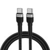 Wozinsky WNBCC2 USB-C kabel - USB-C / 2m / 65W / černý