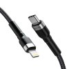 Wozinsky WNBCL1 USB-C PD kabel - Apple Lightning / 1m / 30W / černý