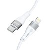 Wozinsky WSTCL1 USB-C PD kabel - Apple Lightning / 1m / 27W / bílý