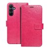 Pouzdro Smart Mezzo Mandala pro Samsung Galaxy A15 4G / A15 5G magenta red