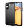 Carbon Case pouzdro / kryt pro Xiaomi RedMi 13C, černá