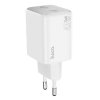 Hoco N42 nabíječka do sítě GaN / 2x USB-C PD, QC / 45W bílá