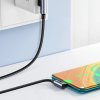 Ugreen US176 USB kabel - USB-C / 3A / 3m / L-konektory / šedý