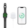 Choetech T603-F bezdrátová MagSafe nabíječka 3v1 / telefon + hodinky + stojánek / držák
