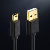 Ugreen US132 USB kabel - Mini USB / 3m / černý
