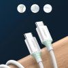 Ugreen US264 kabel USB-C - USB-C / 1m / 60W / QC, PD, AFC / bílý