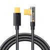 Joyroom S-CC100A6 kabel USB-C PD - USB-C / 1,2m / 100W / L-konektor / černý