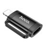 Hoco UA31B OTG adaptér pro Apple Lightning (M) / USB-C (F) / černý