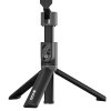 BWOO BO-ZP14 selfie tyč / stativ / tripod s bluetooth ovladačem / černá