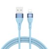 BWOO X280L USB kabel - iPhone Lightning / 1m / 3A / modrý
