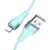 BWOO X280L USB kabel - iPhone Lightning / 1m / 3A / zelený