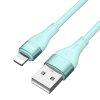 BWOO X280L USB kabel - iPhone Lightning / 1m / 3A / zelený