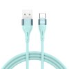 BWOO X280C USB kabel - USB-C / 1m / 3A / zelený