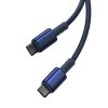 Baseus Tungsten kabel USB-C / USB-C / 100W / 1m / modrá / P10319800G21-01