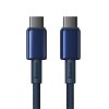 Baseus Tungsten kabel USB-C / USB-C / 100W / 1m / modrá / P10319800G21-01