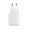 Joyroom JR-TCF24 rychlonabíječka do sítě USB-C / 30W / PD / QC 3.0 / SFC / bílá