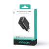 Joyroom JR-TCF13 rychlonabíječka do sítě USB-C + UAB-A / 25W / PD / SFC / PPS / černá