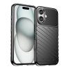 Thunder Case kryt pro Apple iPhone 16 Plus – odolné TPU pouzdro, černá
