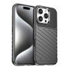 Thunder Case kryt pro Apple iPhone 16 PRO – odolné TPU pouzdro, černá