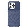 Thunder Case kryt pro Apple iPhone 16 PRO MAX – odolné TPU pouzdro, modrá