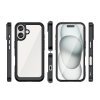 Outer Space case pouzdro / kryt pro Apple iPhone 16 Plus (6,7") clear / black