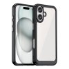 Outer Space case pouzdro / kryt pro Apple iPhone 16 Plus (6,7") clear / black