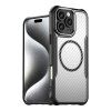 Leading MagSafe case pouzdro / kryt pro Apple iPhone 16 PRO transparentní / černá