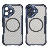 Leading MagSafe case pouzdro / kryt pro Apple iPhone 16 (6,1") clear / blue