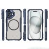 Leading MagSafe case pouzdro / kryt pro Apple iPhone 16 Plus (6,7") clear / blue