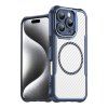 Leading MagSafe case pouzdro / kryt pro Apple iPhone 16 PRO MAX transparentní / modrá