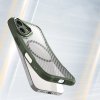 Leading MagSafe case pouzdro / kryt pro Apple iPhone 16 (6,1") clear / green