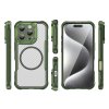 Leading MagSafe case pouzdro / kryt pro Apple iPhone 16 PRO MAX (6,9") clear / green