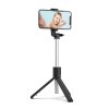 Wozinsky WRY1S selfie tyč / stativ / tripod s bluetooth ovladačem / černá