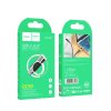 Hoco UA32A OTG adaptér pro USB-C (M) / Apple Lightning (F) / 3A/60W / LED displej / silver