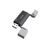 Devia EL239 čtečka 2v1 USB 2.0 + USB-C / OTG / Micro SDHC / SD