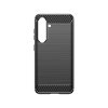 Pouzdro Carbon Case pro Samsung Galaxy S24 FE černé