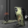 Hybrid Armor TRENDY MagSafe / odolné pouzdro / kryt pro Apple iPhone 16 Plus 6,7" / zelené