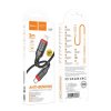 Hoco X59 kabel USB-C PD - Apple Lightning / 20W / 3m / černá/červená