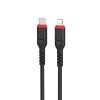 Hoco X59 kabel USB-C PD - Apple Lightning / 20W / 3m / černá/červená