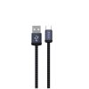 Devia EC649 kabel USB-A - USB-C / 1m / 2A / černý