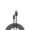 Devia EC650 kabel USB-A - Apple Lightning / 1m / 2,4A / černý