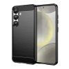 Carbon Case pouzdro / kryt pro Samsung Galaxy S25 černé