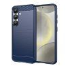 Carbon Case pouzdro / kryt pro Samsung Galaxy S25, modrá