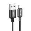 Hoco X89 kabel USB-A - Apple Lightning / 2m / 2,4A / černý