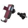 Hoco H70 držák mobilu do auta / do mřížky ventilátoru / červený