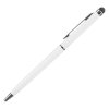 Kapacitní stylus + propiska 2v1 white / bílý